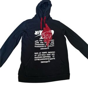 Vintage Air Jordan Nike Jumpman Wings Classics Men’s Pullover Hoodie size M